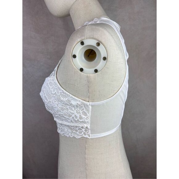 Victoria’s Secret Lace High Neck Bralette Size Medium - Picture 4 of 7